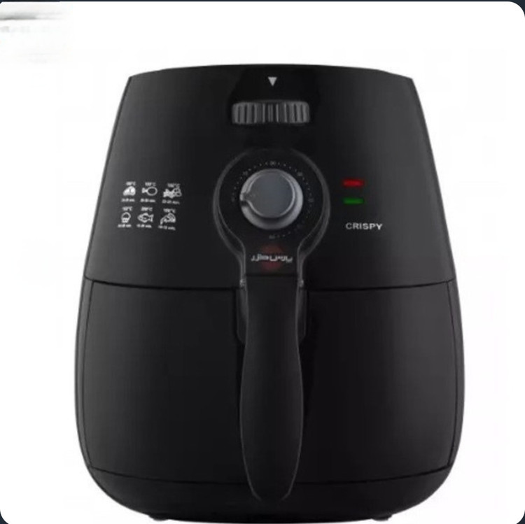 سرخ کن بدون روغن پارس خزر مدل CRISPY با ظرف کیک